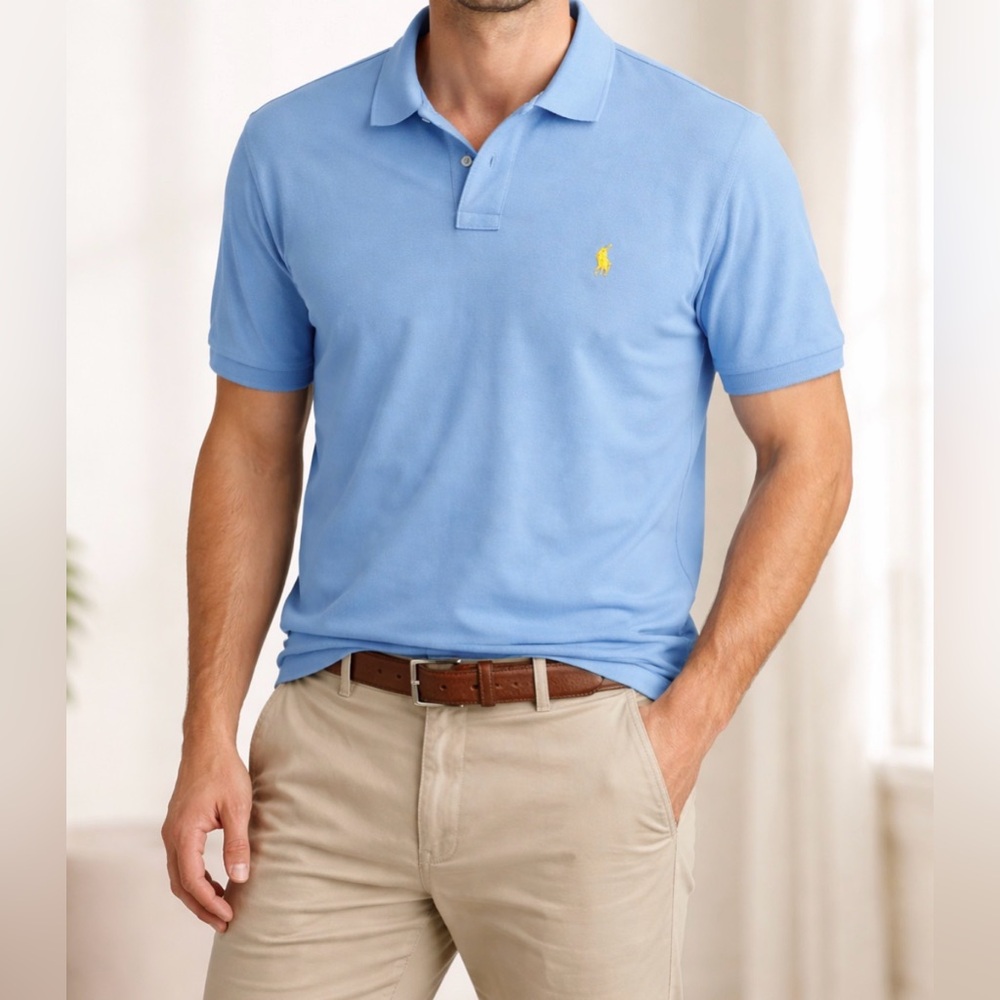Polo by Ralph Lauren Light Blue Polo Shirt